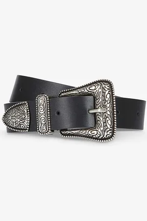 The Kooples Wide Leather Belt