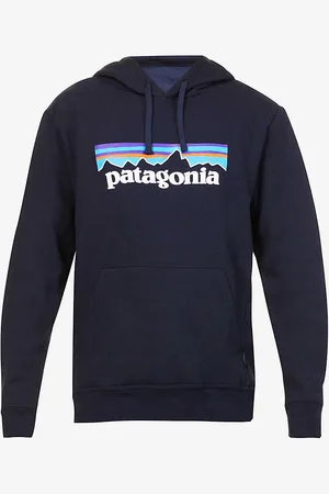 Patagonia P-6 Uprisal Brand-print Recycled Polyester and Cotton-blend Hoody