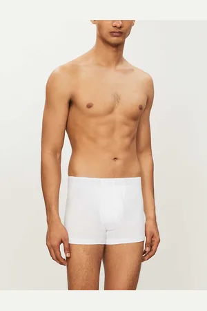 Hanro Basic Slim-fit Cotton-blend Trunks