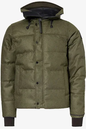 Canada Goose Macmillan Brand-patch Recycled Wool-blend Jacket