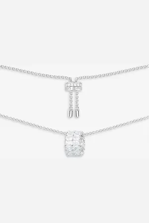 APM Monaco Météorites Sterling and Zirconia Necklace