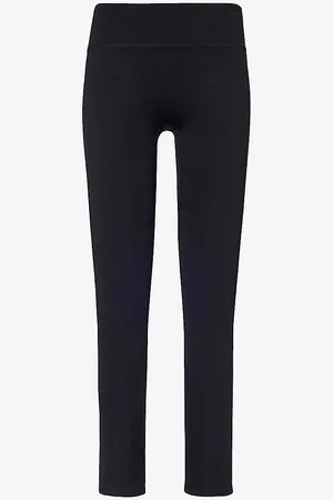 Lounge Underwear High-rise Fitted Stretch-woven Leggings