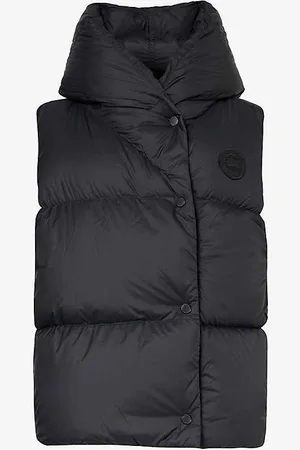 Canada Goose Hooded Logo-patch Shell-down Gilet