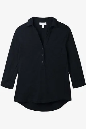 The White Company Slim-fit Organic-cotton-jersey Shirt