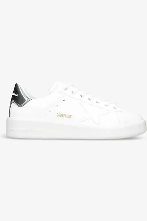Golden Goose Pure Star Bio Logo-print Faux-leather Low-top Trainers