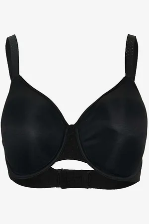 Wacoal Back Appeal Polka-dot Pattern Minimiser-cup Stretch-woven Bra