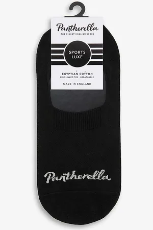 Pantherella Logo Cotton-blend Invisible Socks