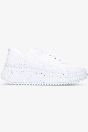Chloé Nama Embroidered Suede and Recycled Mesh Trainers