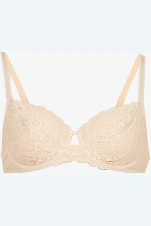 Wacoal Raffiné Floral-embroidered Stretch-lace Bra