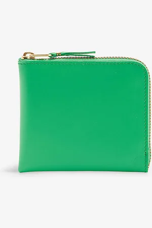Comme des Garçons Half-zip Leather Wallet