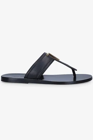 Tom Ford Brighton Logo-plaque Leather Sandals