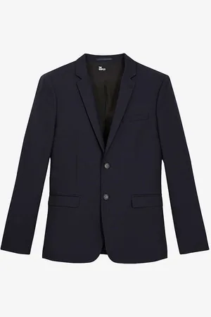 The Kooples Straight-cut Single-breasted Wool Blazer