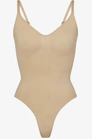 SKIMS Seamless Sculpt Fitted Stretch-woven Body