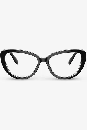 Swarovski Sk2014 Cat-eye Acetate Optical Glasses