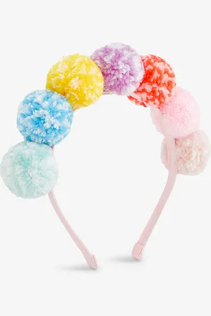 Meri Meri Rainbow Pom-pom Headband