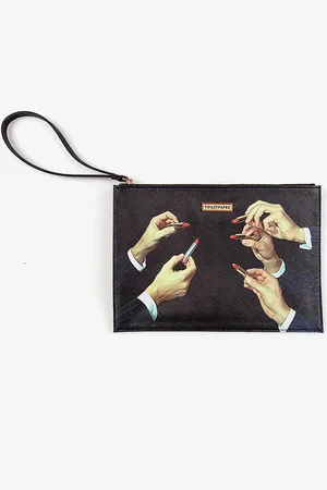 SELETTI Toiletpaper Loves Lipsticks Pouch Bag