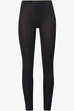 Hanro Pure Silk High-rise Silk-knit Leggings