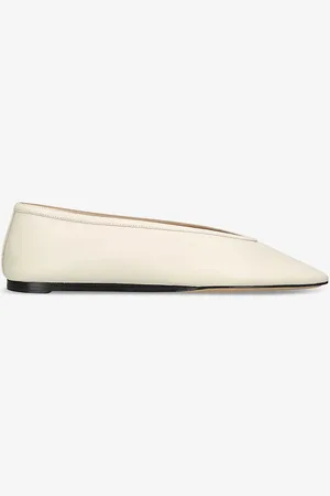 Le Monde Beryl Luna Pointed-toe Leather Pumps