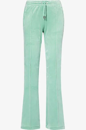 Juicy Couture Tina Rhinestone-embellished Velour Jogging Bottoms