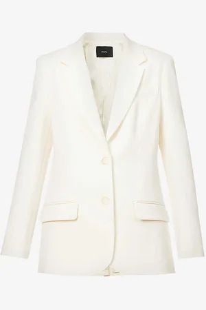 Joseph Comfort Cady Jackie Single-breasted Stretch Woven Blazer
