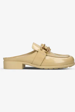 Bottega Veneta Monsieur Open-back Patent-leather Loafers