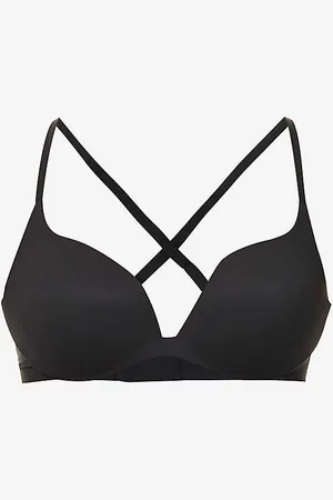 Wacoal Ines Plunge-neck Underwired Stretch-woven Bra