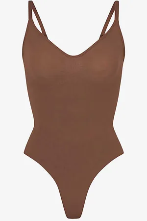 SKIMS Seamless Sculpt Fitted Stretch-woven Body