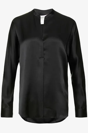 Vince Relaxed-fit Silk Blouse
