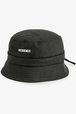 Jacquemus Le Bob Gadjo Metallic-plaque Cotton Bucket Hat