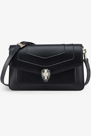 Bvlgari Serpenti Forever East-west Leather Shoulder Bag