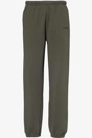 Lounge Underwear Relaxed-fit Drawstring-waist Cotton-jersey Jogging Bottoms