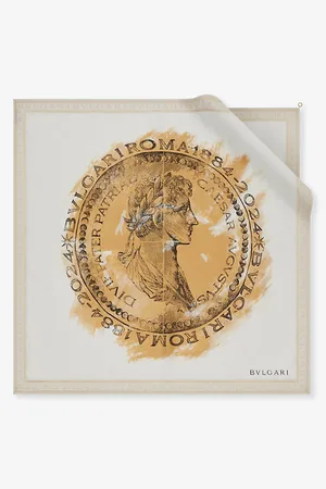 Bvlgari Avgvstvs Graphic-print Silk-twill Scarf