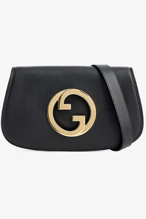 Gucci Blondie Grained-leather Shoulder Bag
