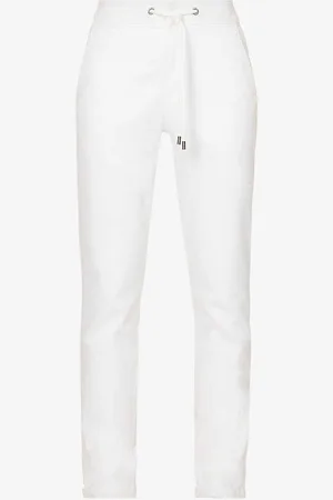 Paige Fraser Drawstring-waistband Slim-fit Stretch-woven Trousers