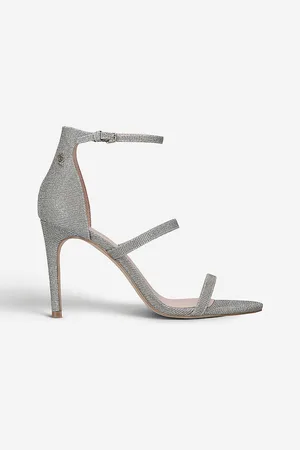 Kurt Geiger Park Lane Metallic Heeled Sandals