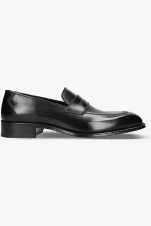 Tom Ford Claydon Slip-on Leather Loafers