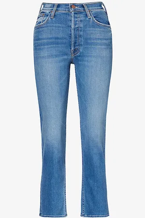 Mother The Tomcat Straight-leg Mid-rise Jeans