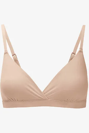 SKIMS Fits Everybody Triangle Stretch-woven Bra