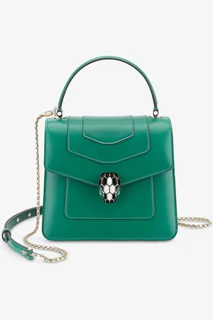 Bvlgari Serpenti Forever Leather Top-handle Bag