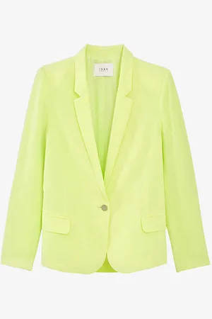 IKKS Textured Stretch-woven Blazer
