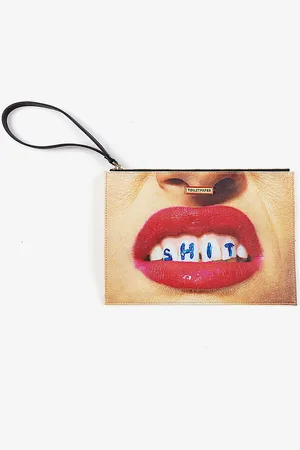 SELETTI Toiletpaper Loves Sh*t Pouch Bag