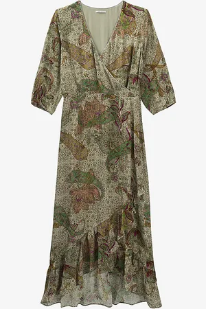 IKKS Paisley-print Woven Maxi Dress