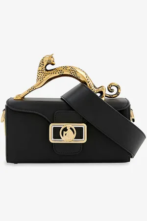 Lanvin Pencil Cat Nano Leather Top-handle Bag