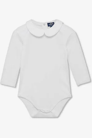 FrenchTrotters Milo Piped-trim Stretch-cotton Babygrow 3-24 Months