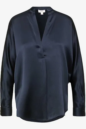 Vince Relaxed-fit Silk Blouse