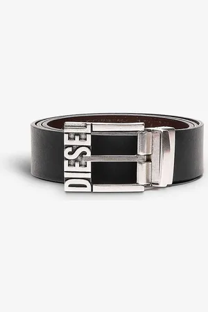 Diesel B-shift Ii Reversible Leather Belt