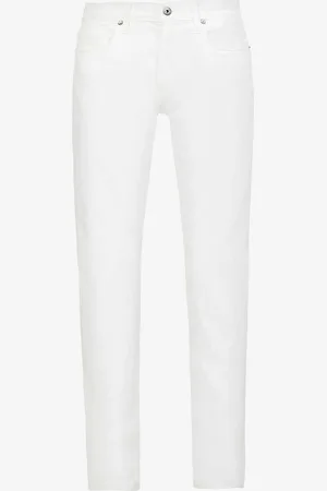 Paige Slim Straight-leg Stretch-denim Jeans