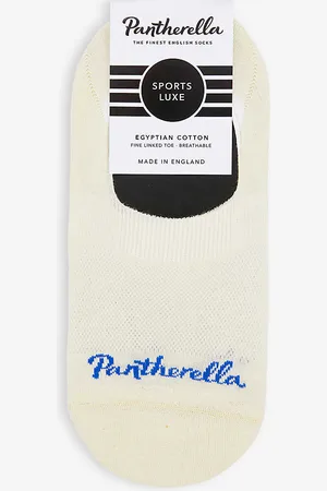 Pantherella Logo Cotton-blend Invisible Socks
