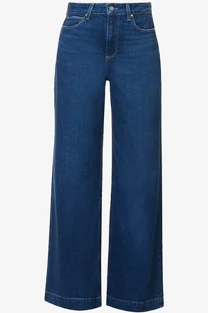 Paige Harper High-rise Flared-leg Stretch-denim Jeans