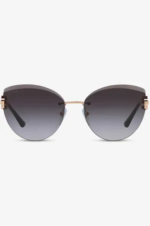 Bvlgari Bv6166b Cat-eye -tone Metal Sunglasses